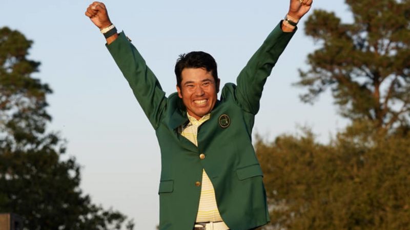 Matsuyama trở thành golfer Nhật Bản đầu tiên nhân được Green Jacket Matsuyama trở thành golfer Nhật Bản đầu tiên nhân được Green Jacket